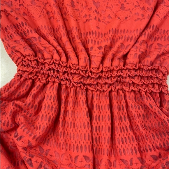 Orange lace dress - Picture 6 of 11